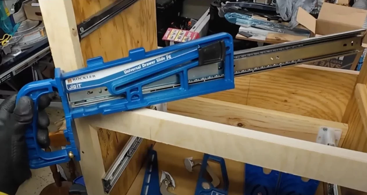 Rockler’s Drawer Slide Jig 