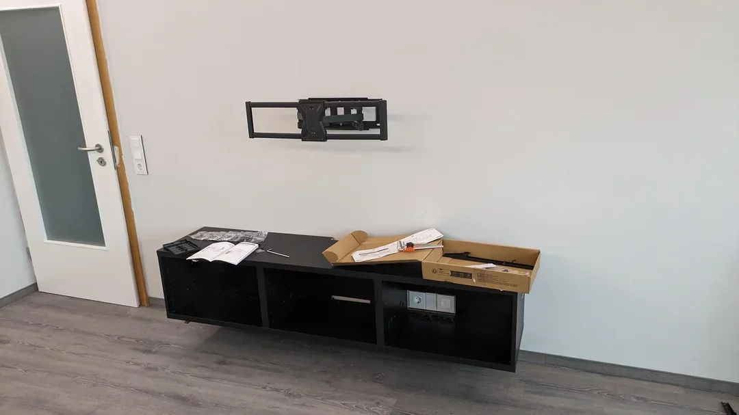 DIY TV-wall for a living-room