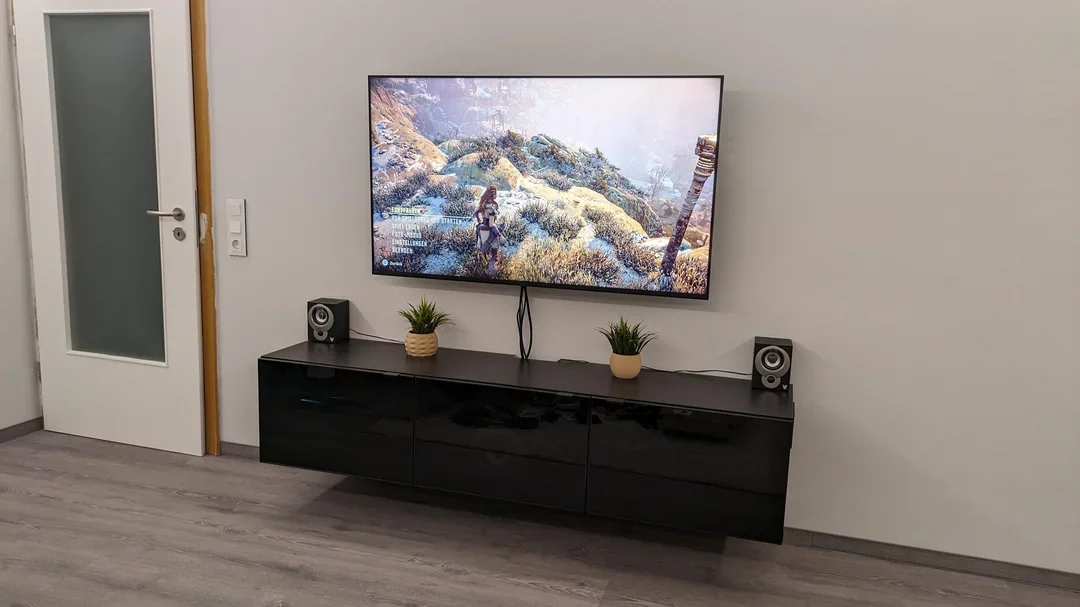 DIY TV-wall for a living-room