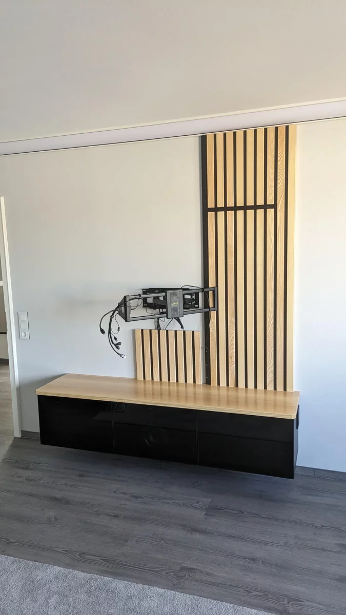 DIY TV-wall for a living-room DIY TV-wall for a living-room
