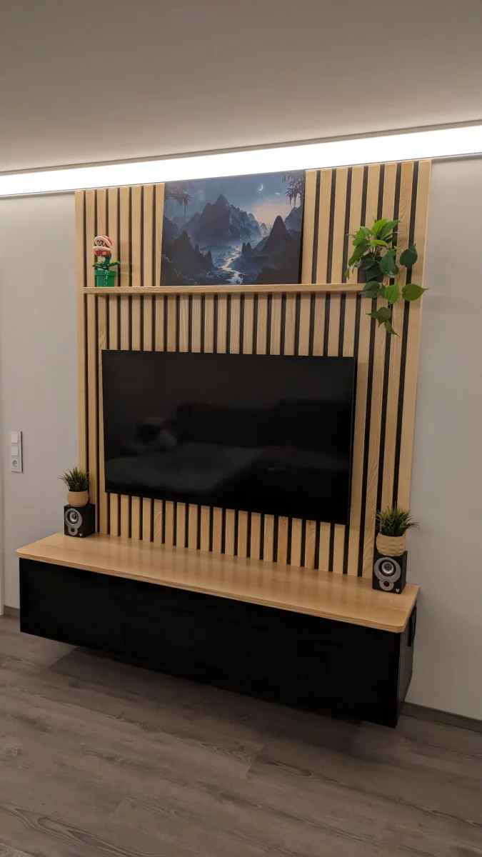 DIY TV-wall for a living-room DIY TV-wall for a living-room